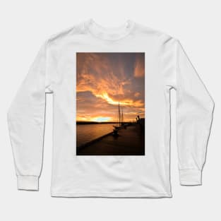 Portrait of an October Sunrise Long Sleeve T-Shirt